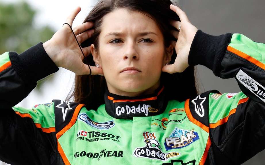 Danica Patrick in NASCAR Sprint Cup in 2012