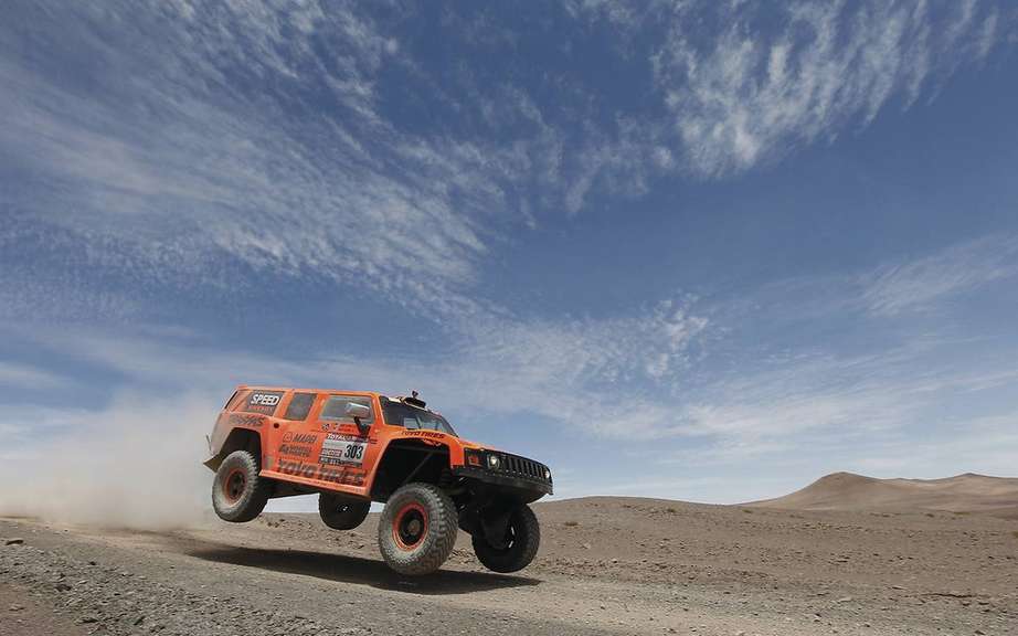 Robby Gordon won the longest stage of the Dakar