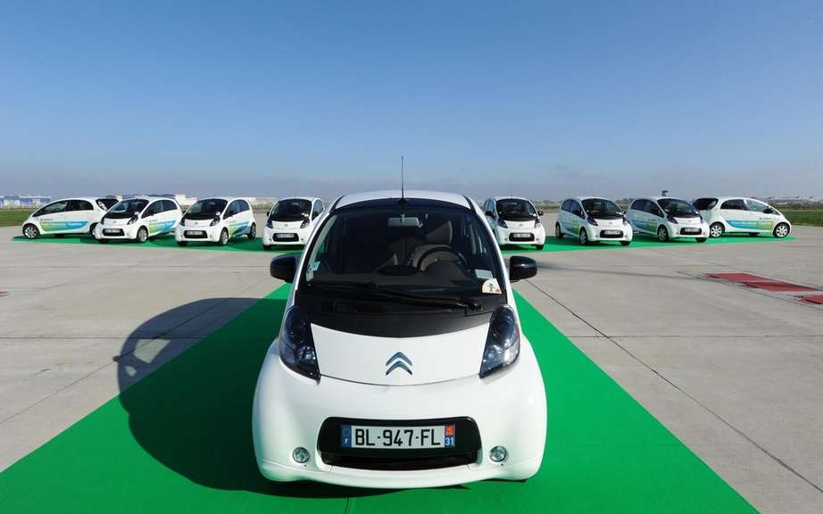 Citroen C-Zero: A copy 15th in car-sharing for employees of Airbus picture #1