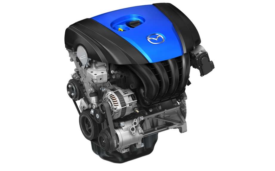 The new Mazda SKYACTIV engine won the "Technology of the Year 2012," the RJC in Japan