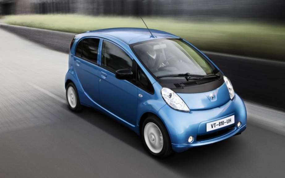 Peugeot iOn: She won a tender for more than 3,000 electric vehicles picture #1