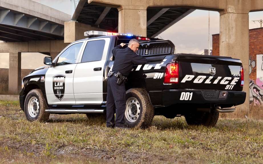 RAM 1500 adapts to the needs of police