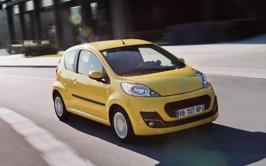 Peugeot 107 2012: a few alterations here and there picture #1