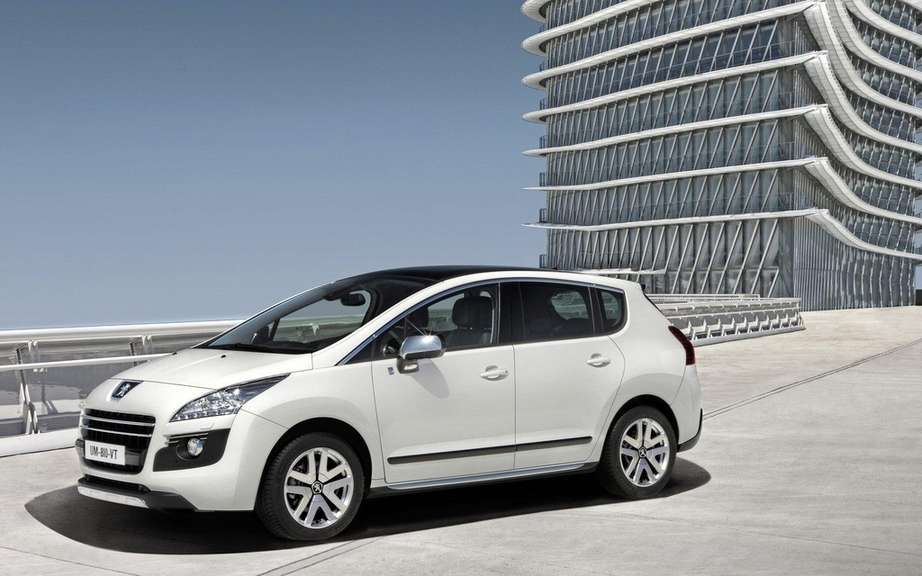 Peugeot again distinguishes Germany: Oko Globe (Ecological Globe) for the 3008 HYbrid4