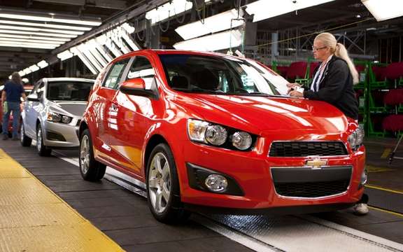 2012 Chevrolet Sonic: Braking assists in maintaining slope picture #1