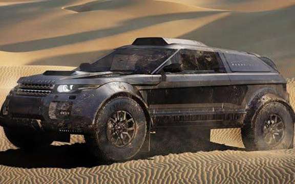 Range Rover Evoque: Three vehicles registered for the 2012 Dakar