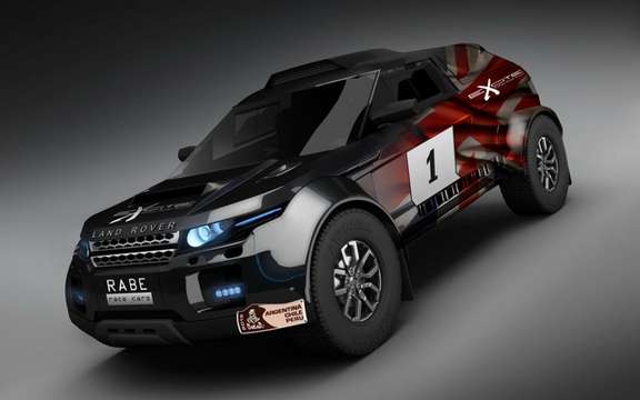 Range Rover Evoque: Three vehicles registered for the 2012 Dakar picture #4