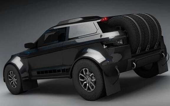 Range Rover Evoque: Three vehicles registered for the 2012 Dakar picture #5