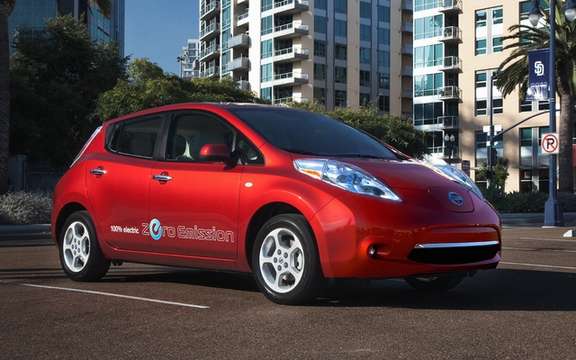 Nissan Canada has already completed his first book orders for LEAF