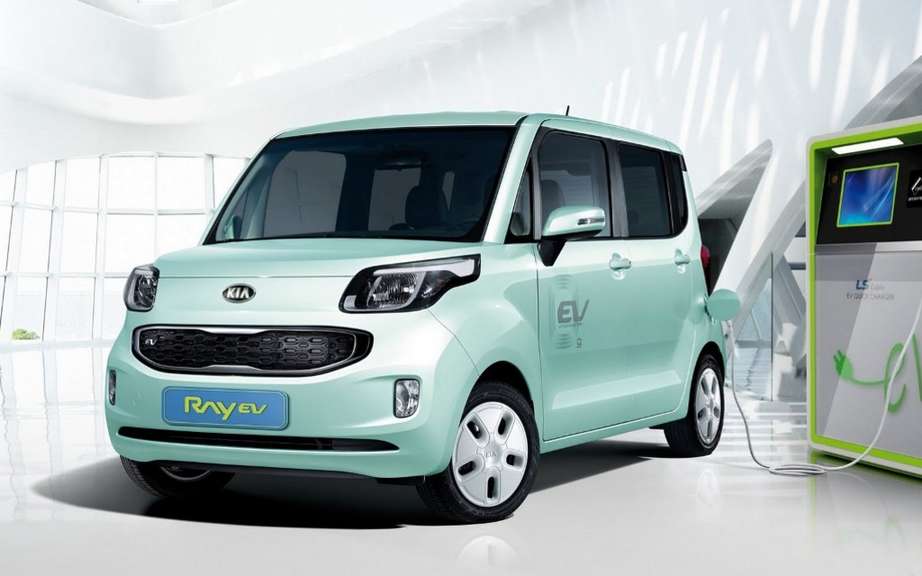 Kia Ray EV: first electric car South Korea